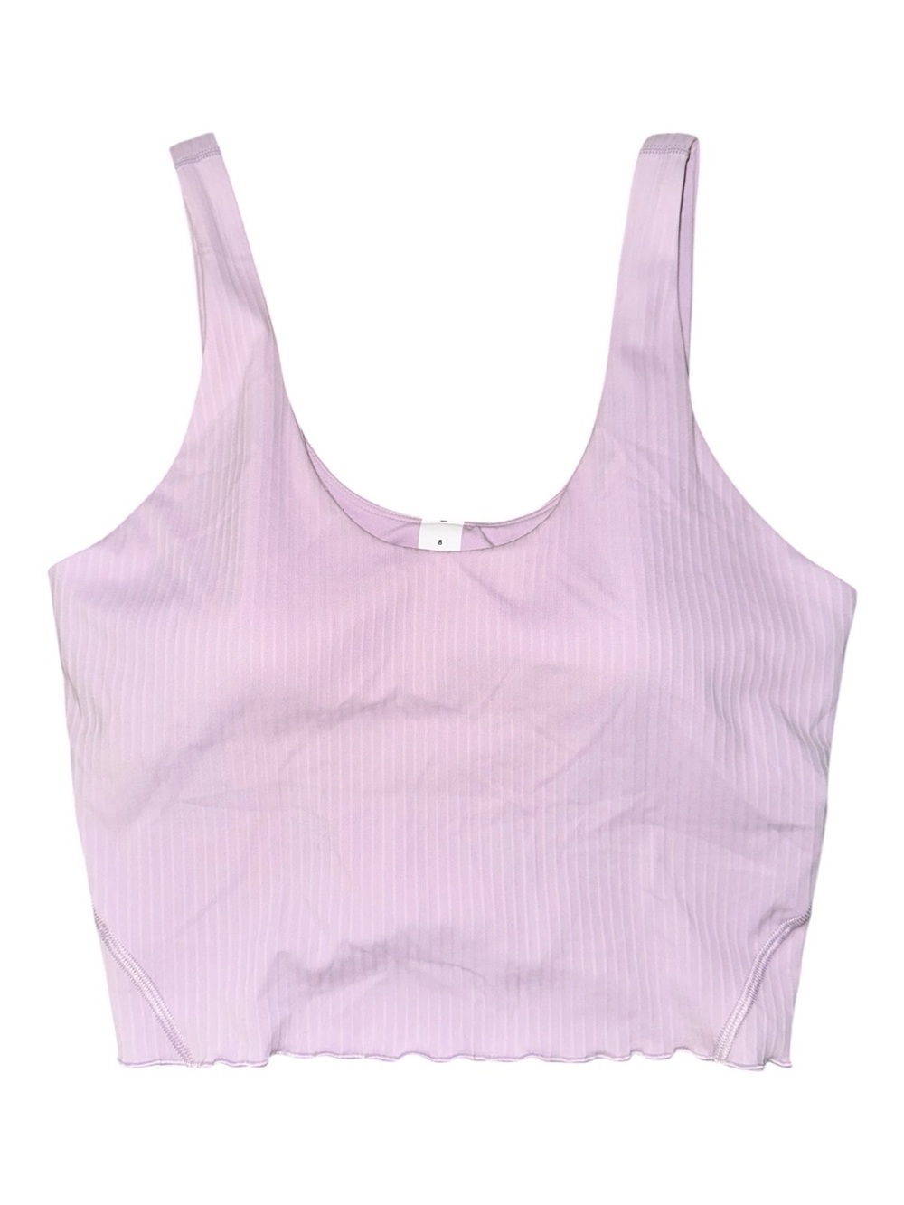 Lululemon Align Lettuce Hem Tank Lilac Play NWT Sizes 8 10 12